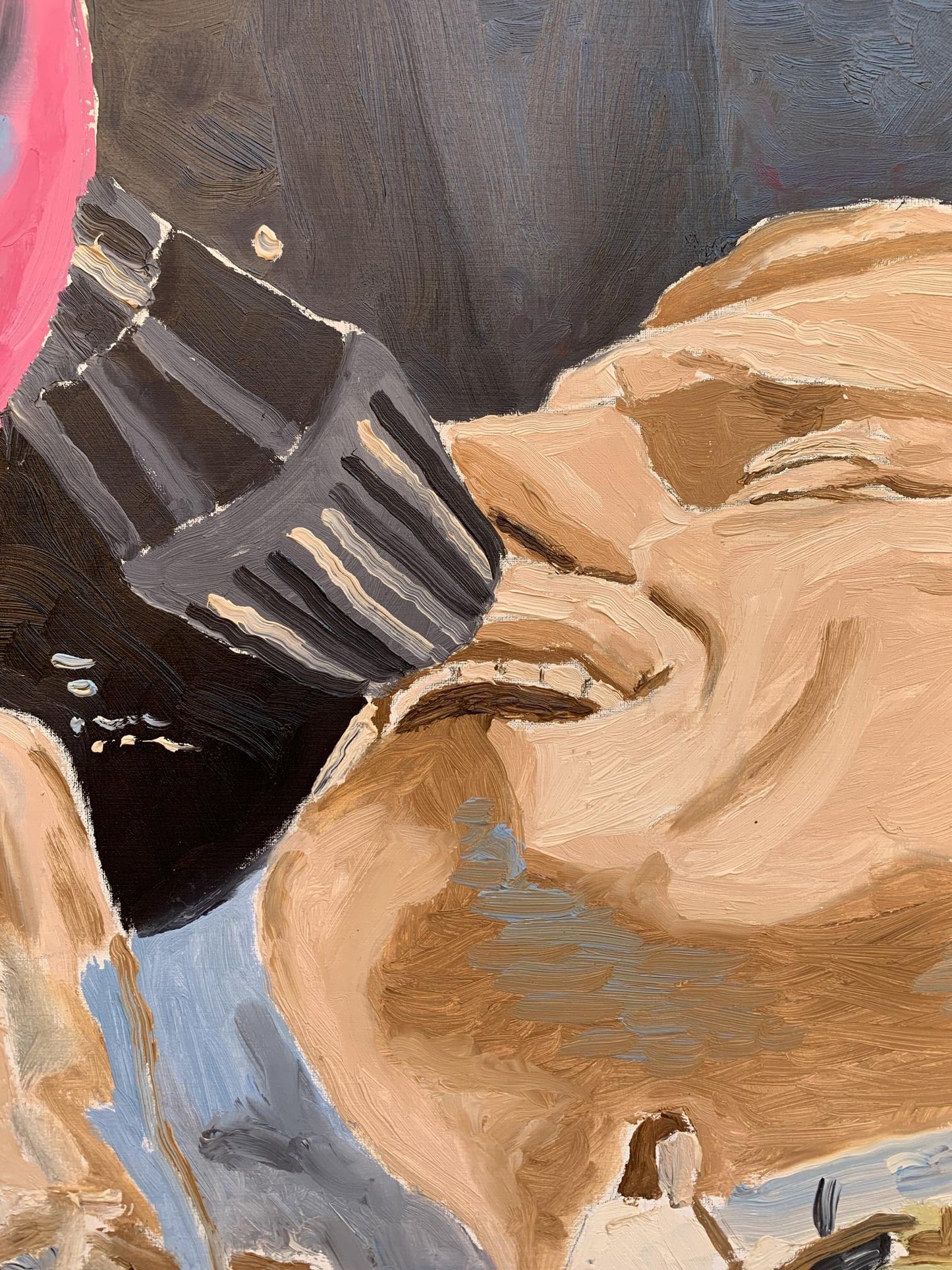 Oil painting Karaoke Oleksandr Gukalov