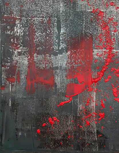 Acrylic painting Night melody Olga Melezhik