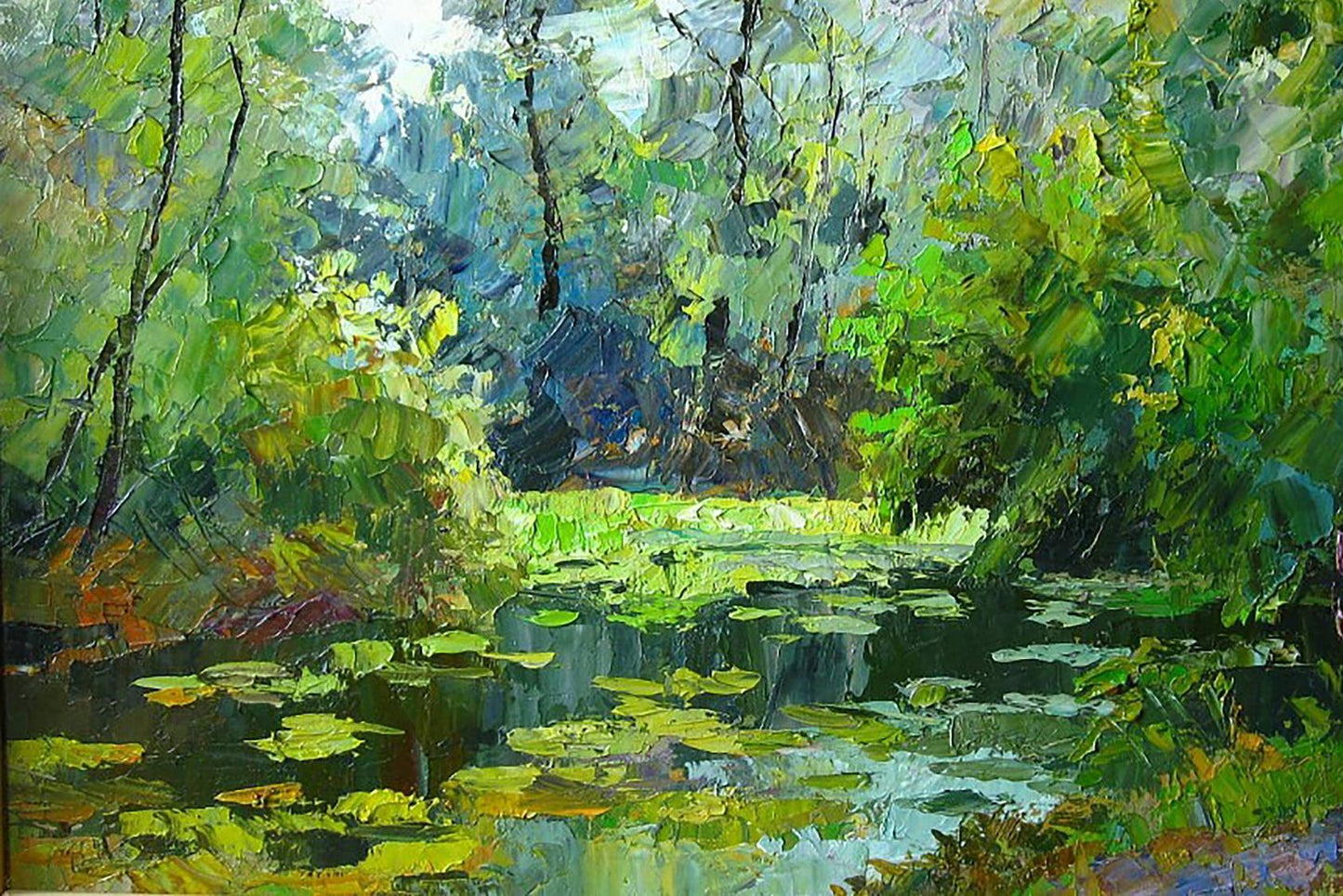 Oil painting On the outskirts of ... / Serdyuk Boris Petrovich