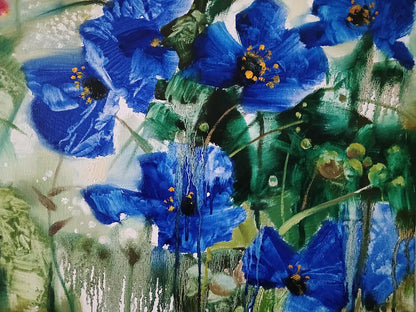 Abstract oil painting Morning dew Anatoly Tarabanov