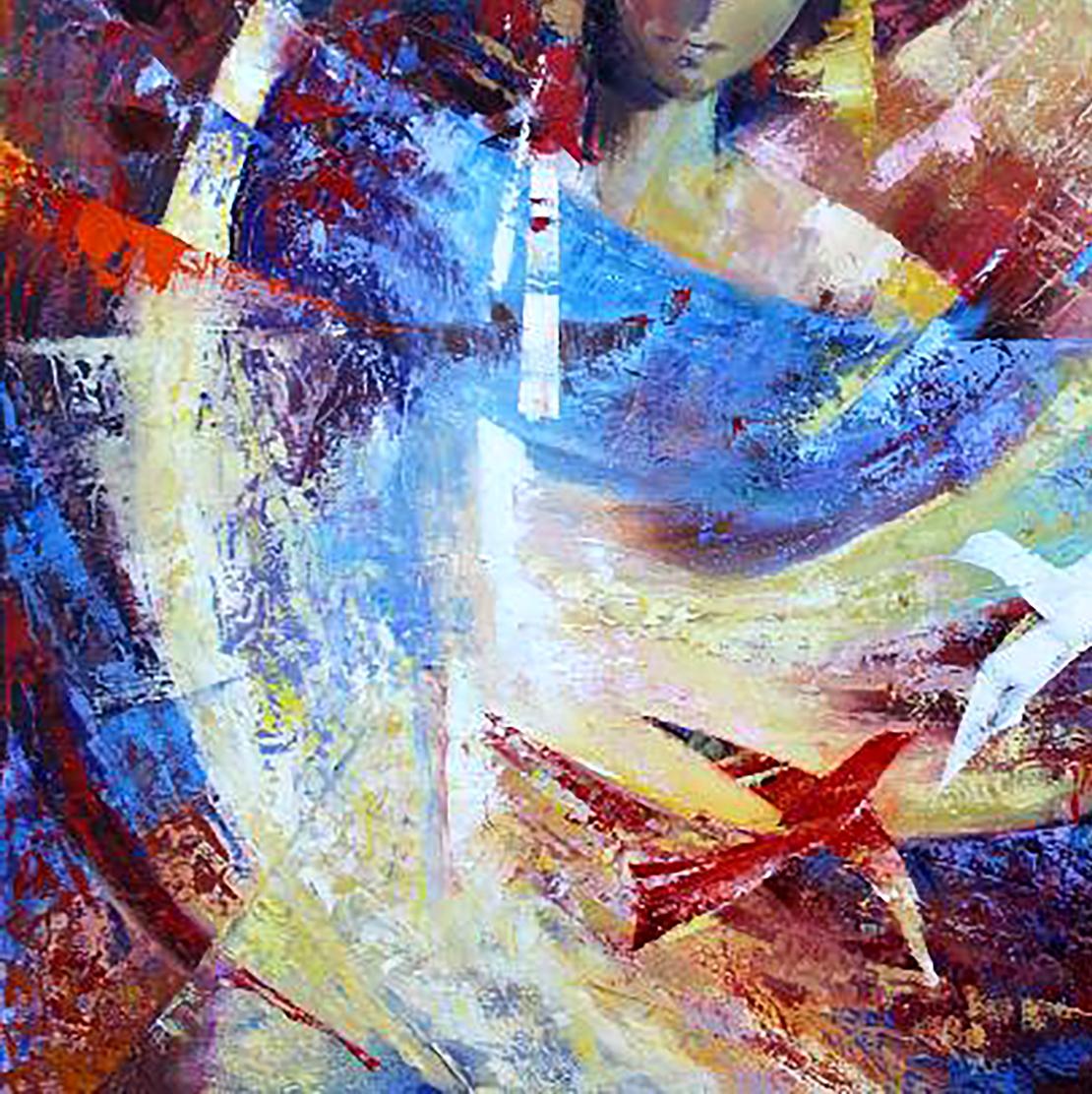 Oil depiction of "Miss" by Ivan Kirilenko