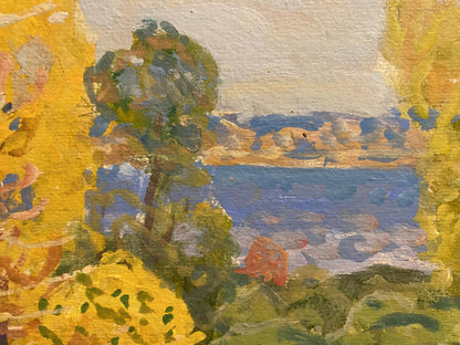 Oil painting Golden morning Georgy Kolosovsky