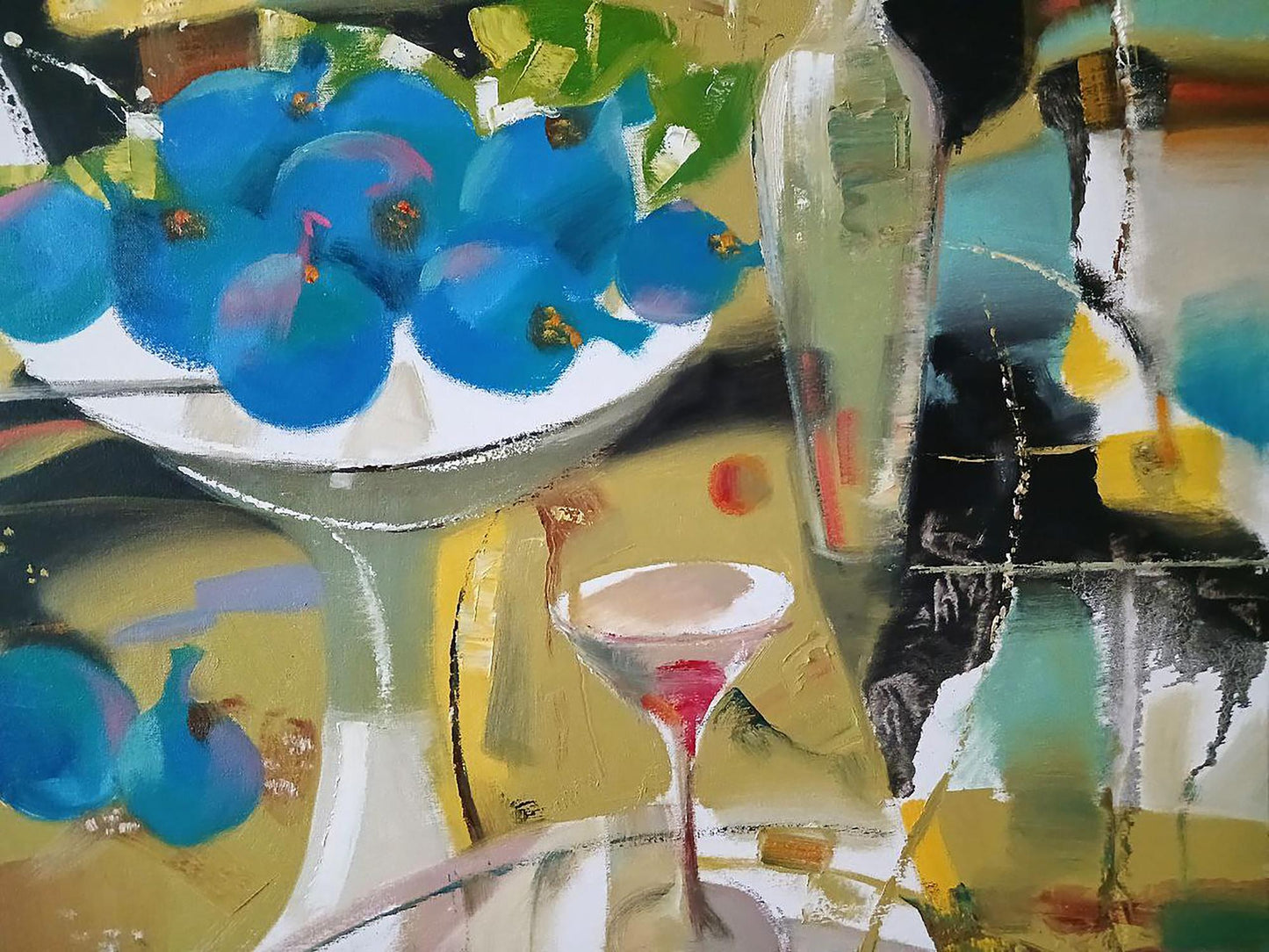 Abstract oil painting Sweet Still Life Anatoly Tarabanov