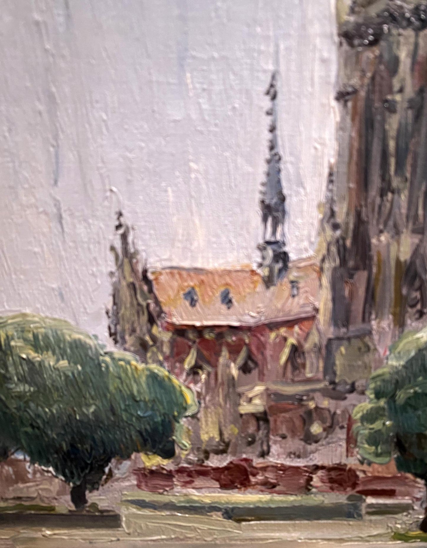 Oil painting St. Nicholas Church Vladimir Sadovoy