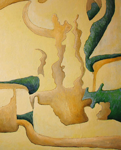 Abstract oil painting Horizon Varvarov Anatoly Viktorovich