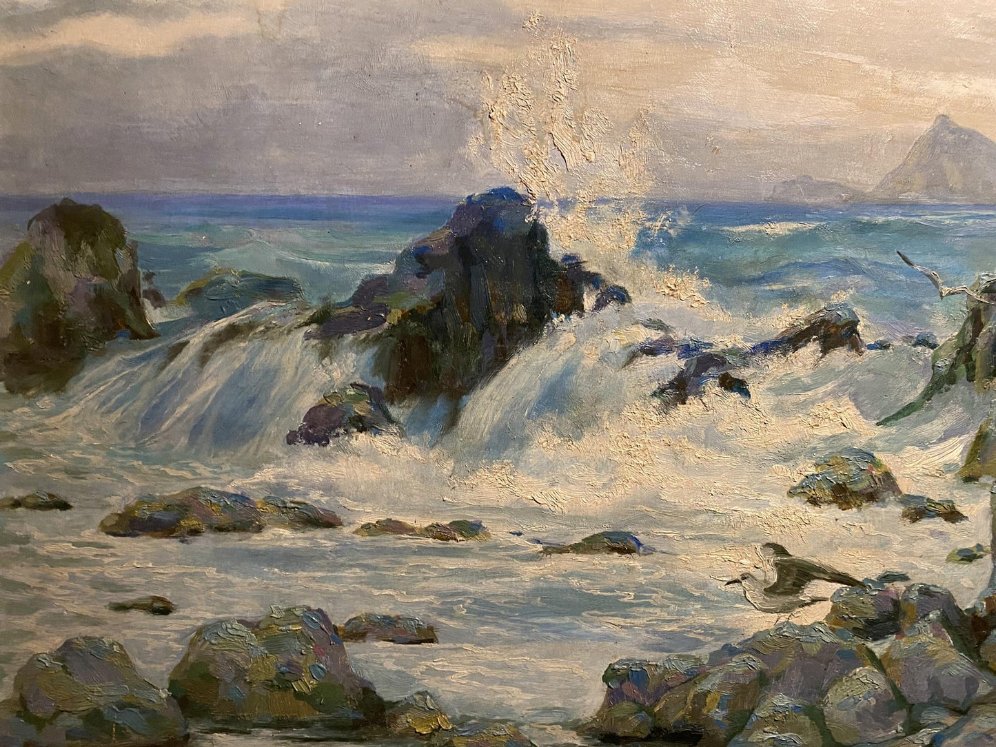 Oil painting Gurzuf K. P. Inzavicius