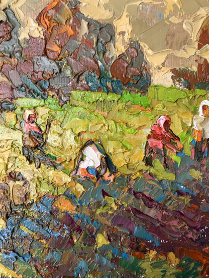 5 Oil painting Village days Oleksiy Ivanyuk