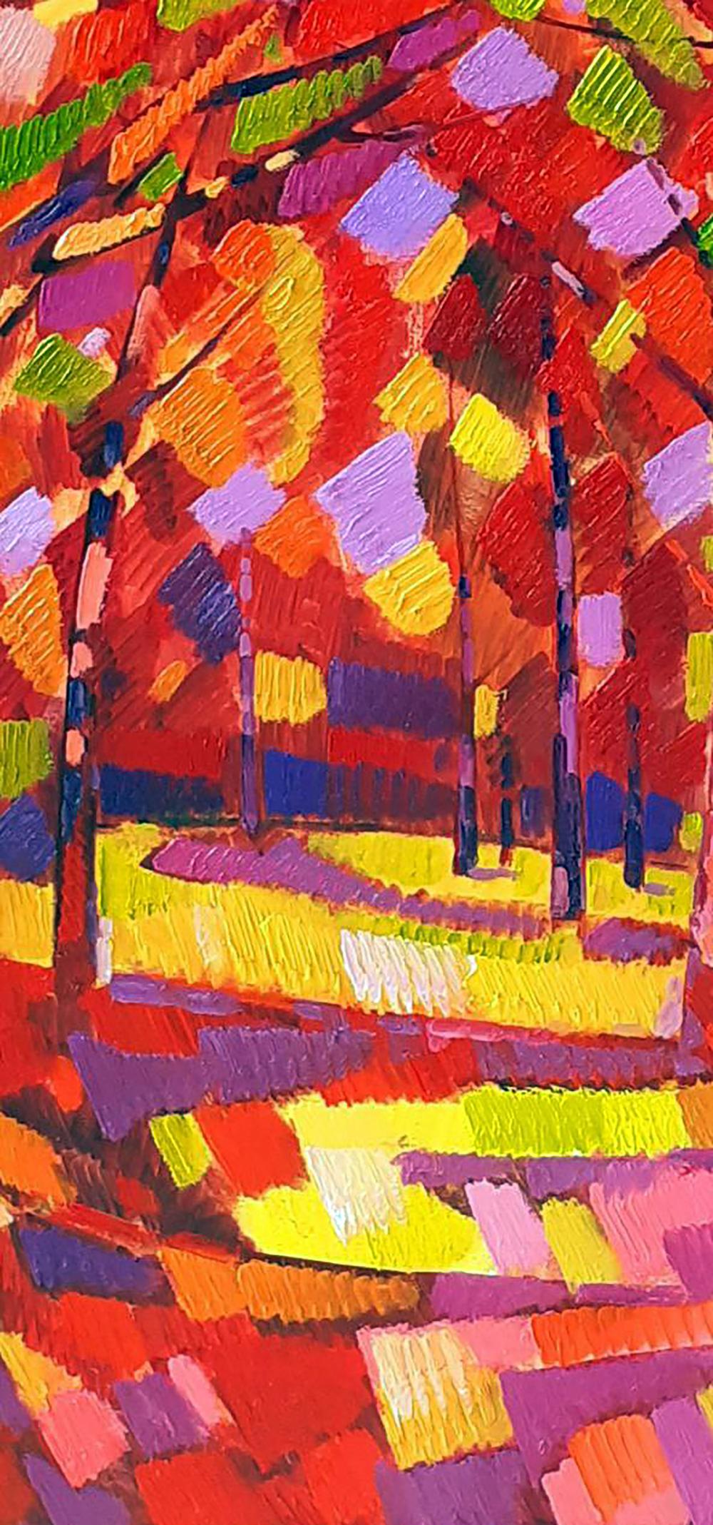 Oil painting Autumn Peter Dobrev