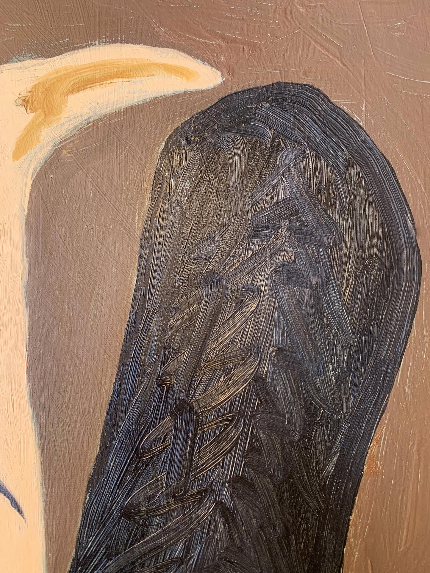 Oil painting Black suits you Oleksandr Gukalov