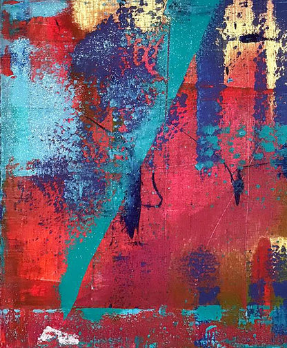 Acrylic painting Summer breeze Olga Melezhik