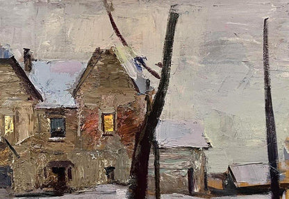 Oil painting Landscape Bohdan Makarenko