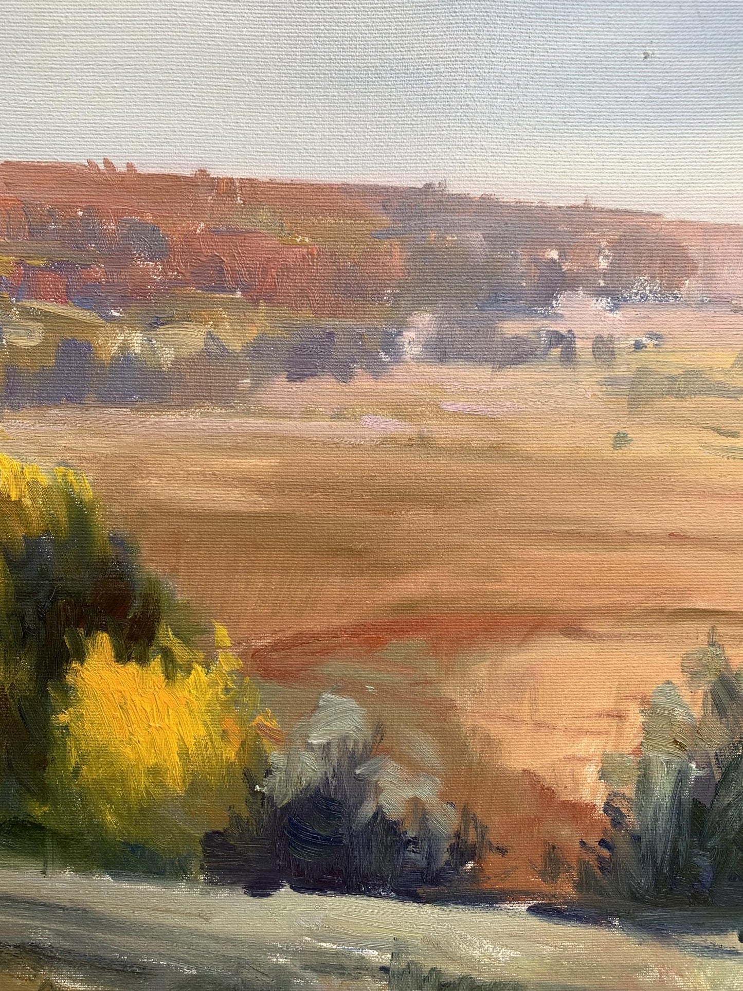Oil painting Hot day Unknown artist