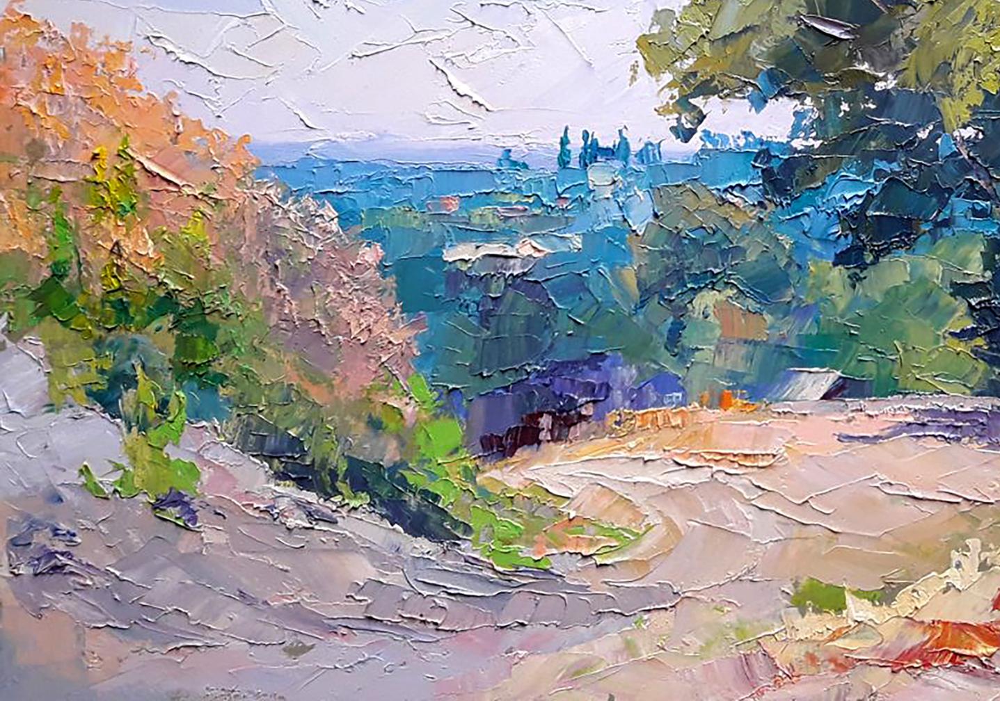 Oil painting Landscape tricks Serdyuk Boris Petrovich