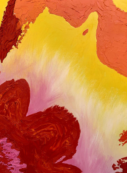 Oil painting Radiance of warmth Oleksandr Gukalov