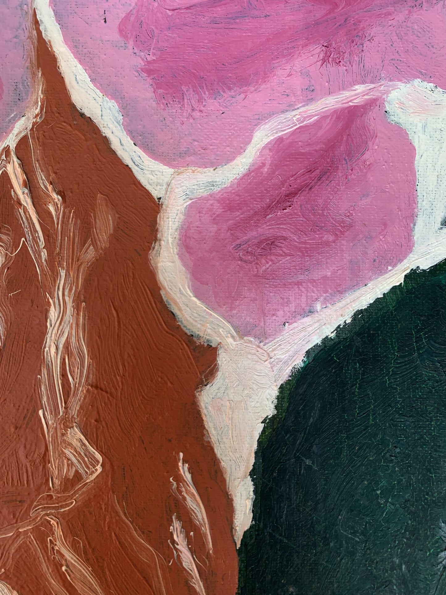 Oil painting Disappearing thoughts Oleksandr Gukalov