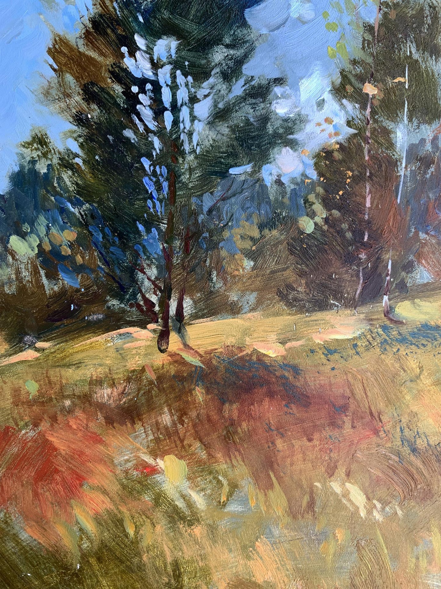 OIl painting Beginning of autumn Yuriy Suprunchuk