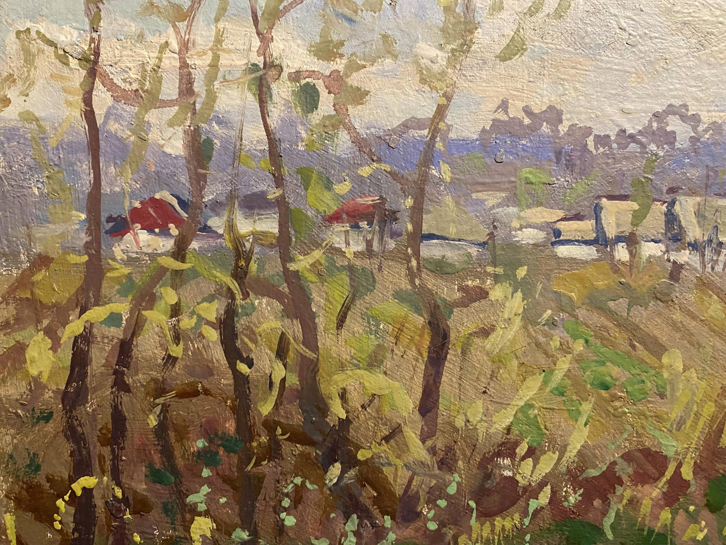 Oil painting Young days Georgy Kolosovsky