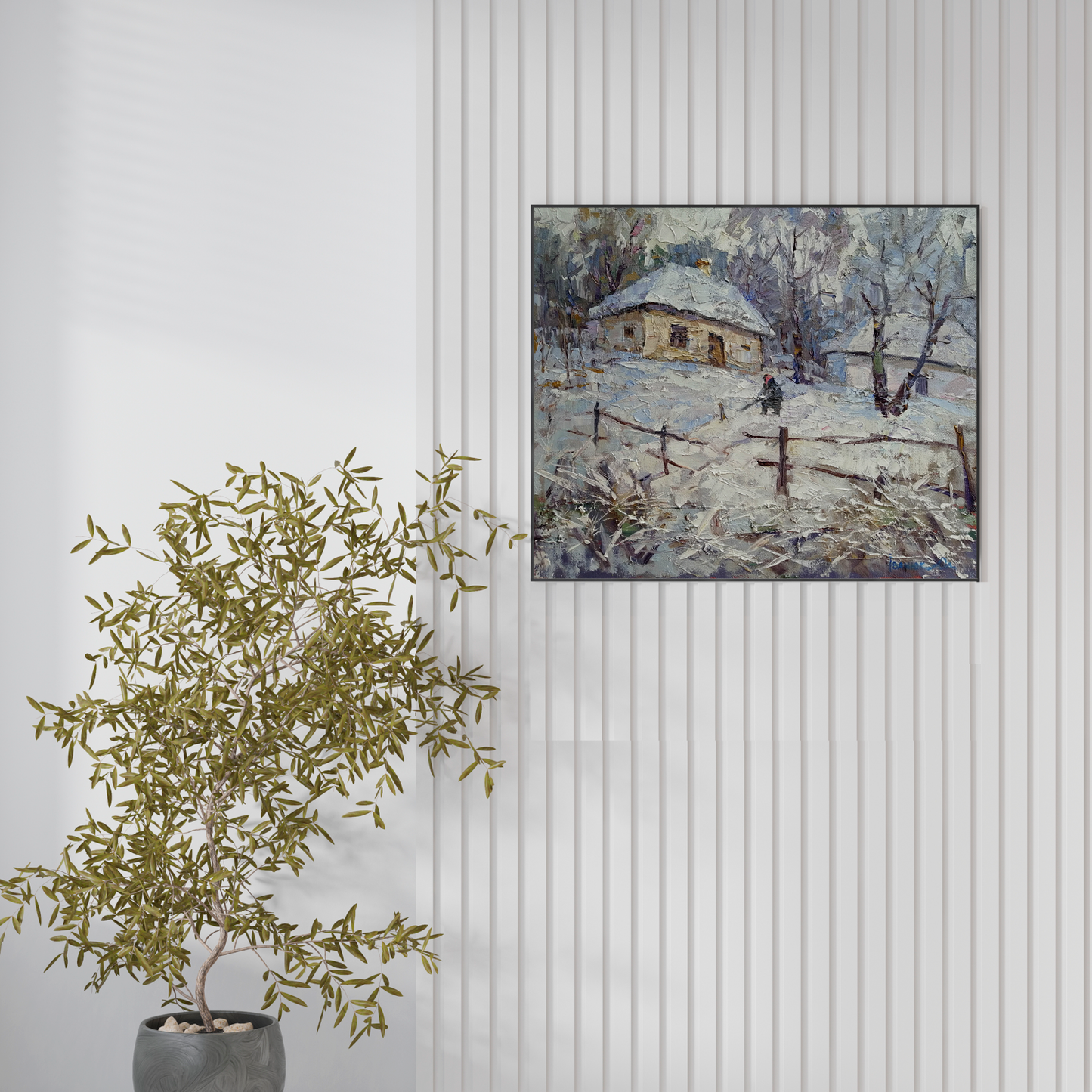 Winter Landscape Art