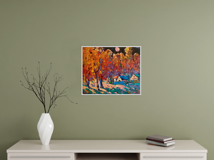 Village landscape Art 