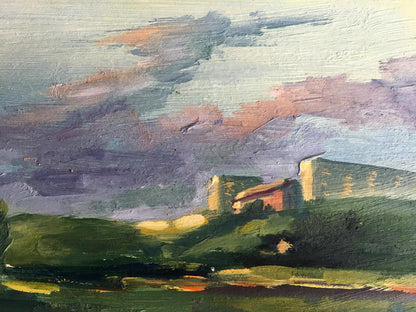 Oil painting City view Svetlana Gramm