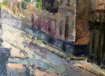 Oil painting Lviv landscape Batrakov Vladimir Grigorievich