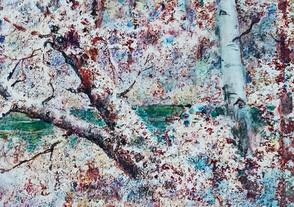 Oil painting After the winter snowstorm Anatolii Duhnevich