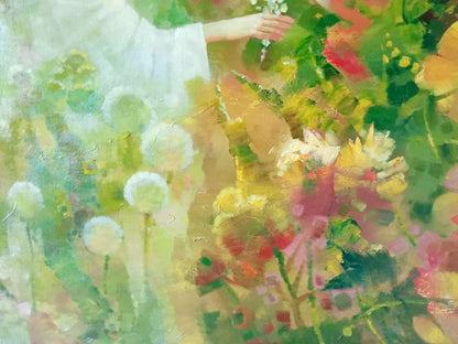 Oil painting Seasons Anatoly Borisovich Tarabanov