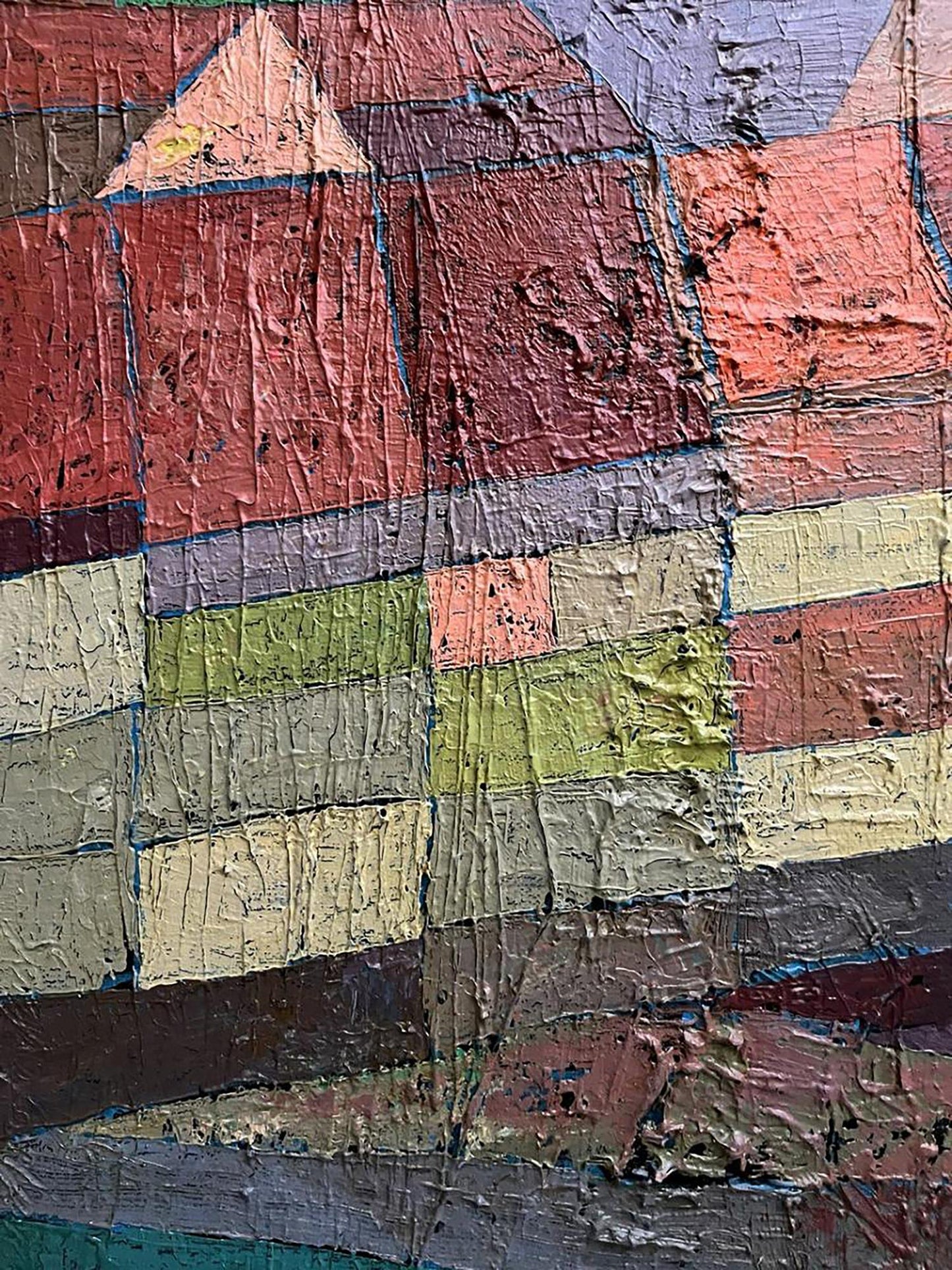 Oil painting Abstract Cityscape Serhiy Kovalev Buy painting