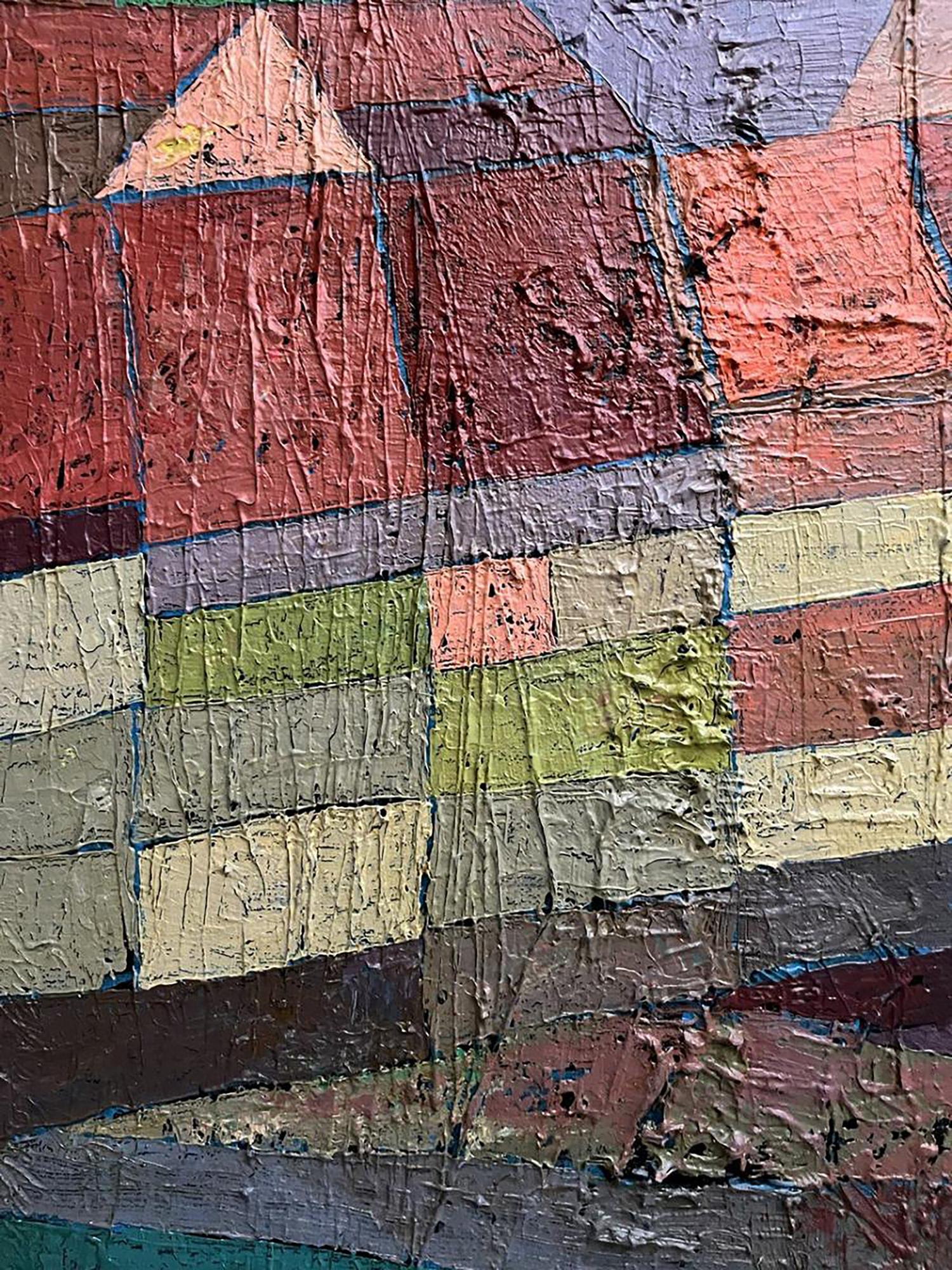 Oil painting Abstract Cityscape Serhiy Kovalev Buy painting