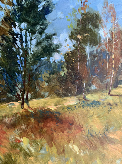 OIl painting Beginning of autumn Yuriy Suprunchuk