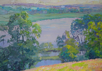 Oil painting Motherland Serdyuk Boris Petrovich