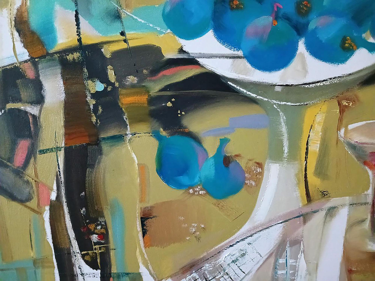 Abstract oil painting Sweet Still Life Anatoly Tarabanov