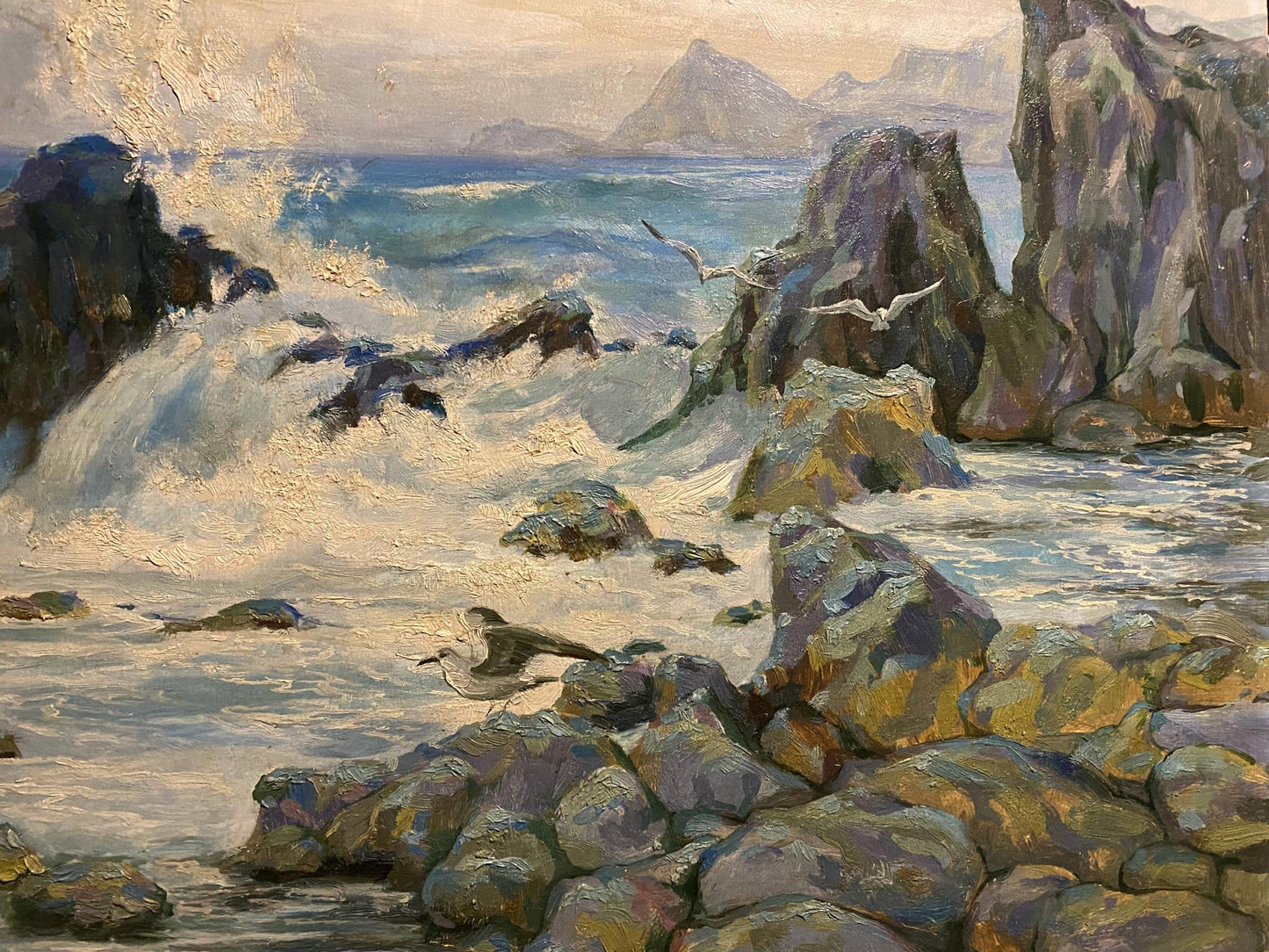Oil painting Gurzuf K. P. Inzavicius