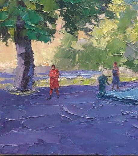 Painting with people