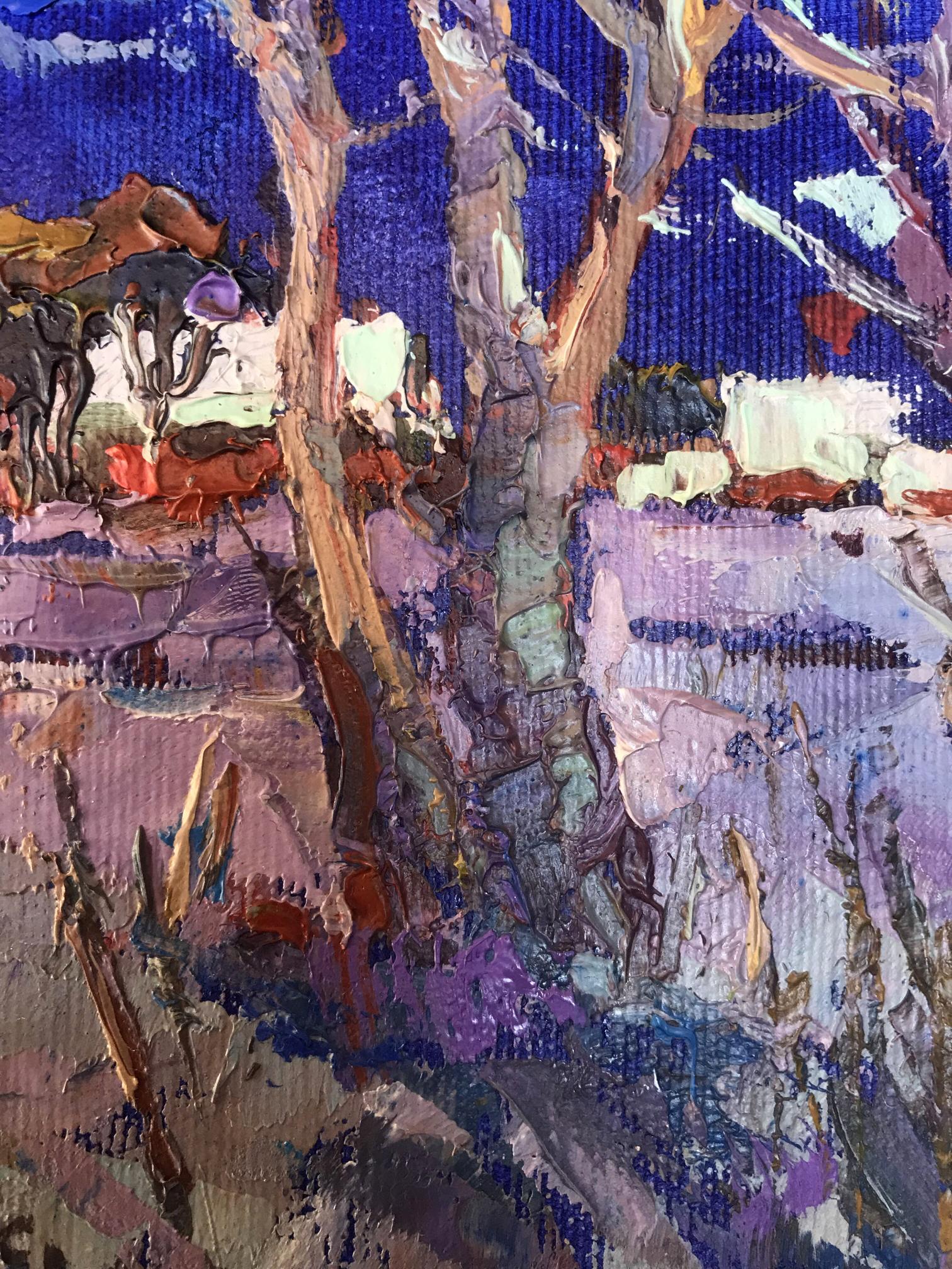 Winter Rural landscape 