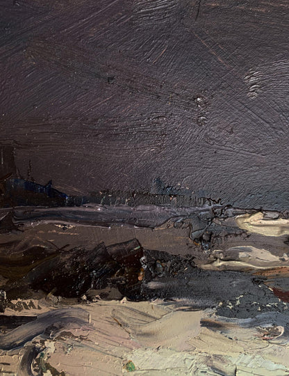 Oil painting Winter silence Oleksiyander Cherednichenko