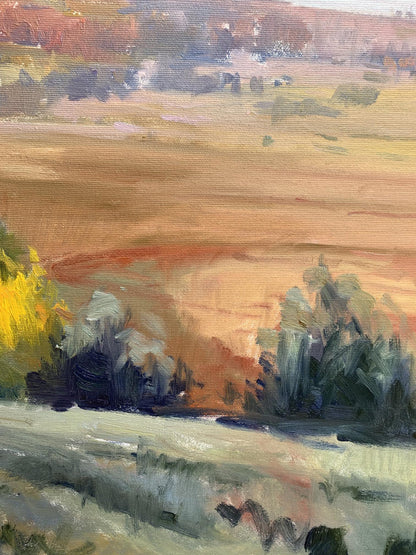 Oil painting Hot day Unknown artist