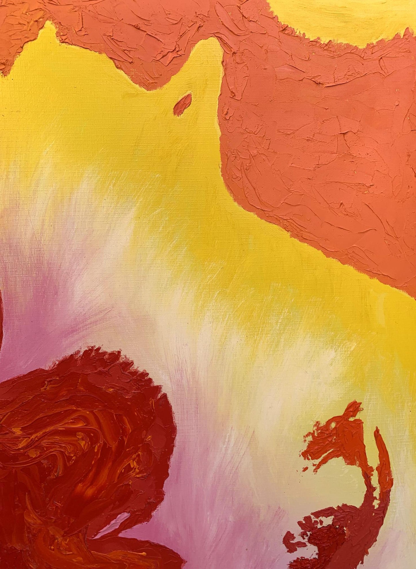 Oil painting Radiance of warmth Oleksandr Gukalov