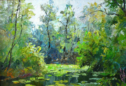 Oil painting On the outskirts of ... / Serdyuk Boris Petrovich