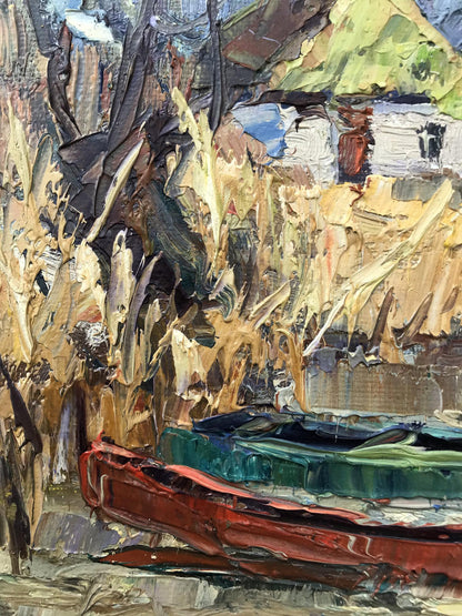 Village landscape Art 