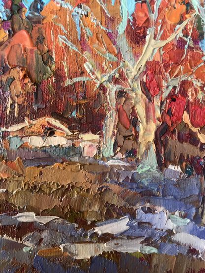 Autumn Forest Landscape 