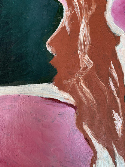 Oil painting Disappearing thoughts Oleksandr Gukalov