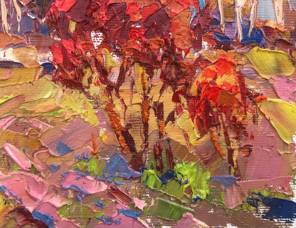 Village landscape Art 