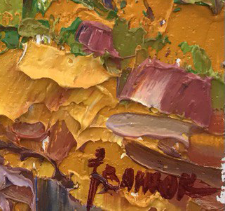 Artist's signature 