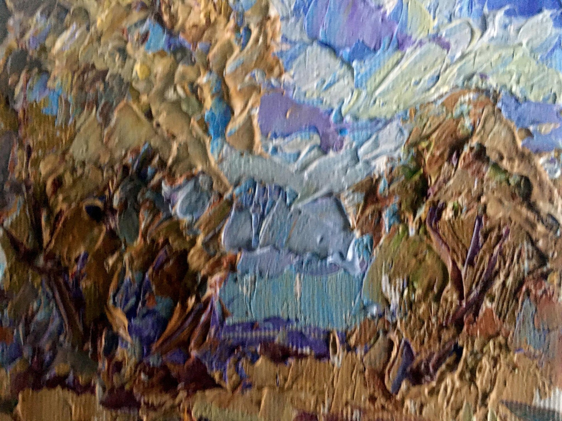 Village landscape Art 