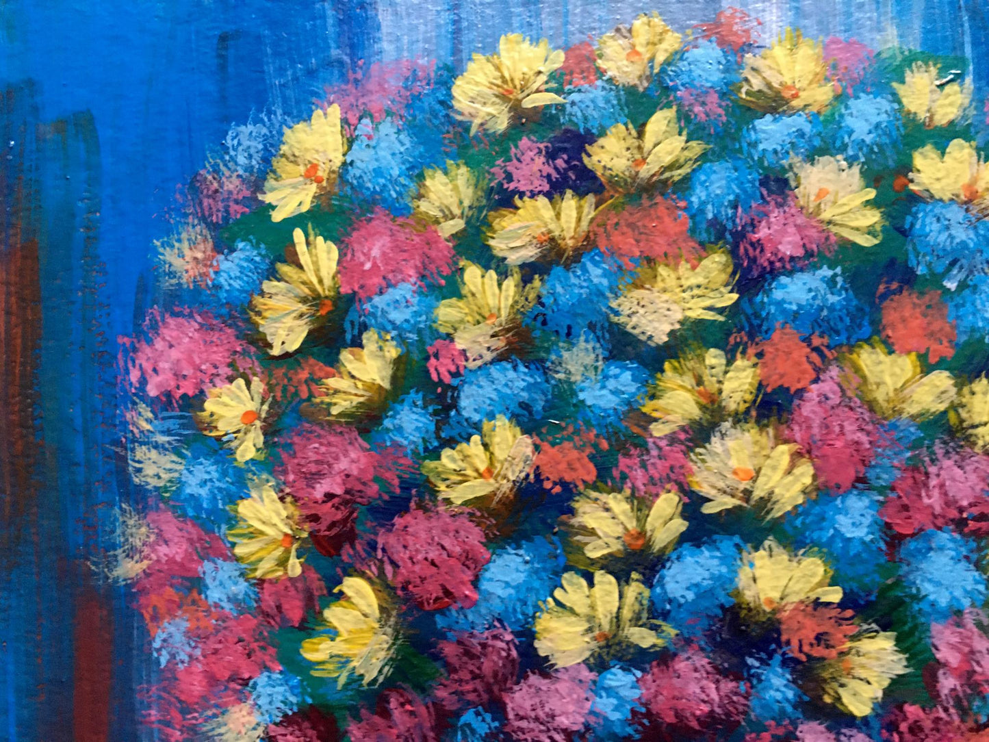 Oil painting Spring bouquet of flowers Zadorozhnya V. V.