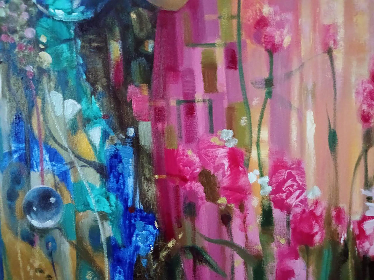 Abstract oil painting The Glow of the Moon Anatoly Tarabanov