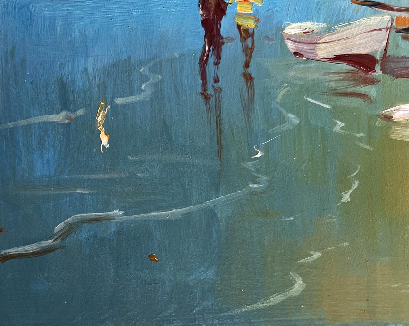 OIl painting Warm days at sea Yuriy Suprunchuk