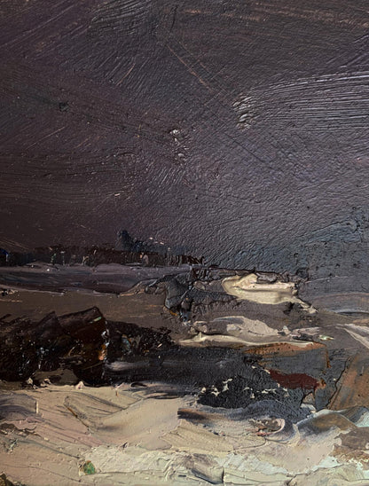 Oil painting Winter silence Oleksiyander Cherednichenko