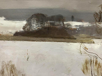 Oil painting Winter Artwork for Sale    